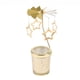 thumbnail image 5 of Candelabro giratorio con forma de carrusel para velas de té, decoración para bodas y Navidad Estrella, 5 of 8