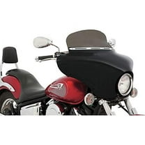 Memphis Shades MEP8541 Black/Smoke Windshield (Batwing Fairing Spoiler Batw