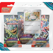 Collectible Pokemon Trading Card Games SV6 Twilight Masquerade 3Pk Blister - Snorlax