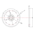 thumbnail image 3 of Sonducket Pedal de bicicleta eléctrica, sistema PAS, Sensor auxiliar, Sensor de velocidad, conector SM, accesorio para bicicleta eléctrica Ciclismo, 3 of 6