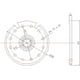 thumbnail image 3 of Greeniant Pedal de bicicleta eléctrica, 12 imanes, sistema PAS para bicicleta eléctrica, Sensor auxiliar, Sensor de velocidad, Color negro, fácil de Ciclismo Greeniant OD0882-00, 3 of 6