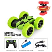 facefd Remote Control Car RC Stunt Car 2.4Ghz Double Sided 360 Degree Rotated Remote Control Car Kids' Gift No.3