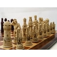 thumbnail image 4 of Berkeley Chess Camelot Ornamental Chess Set (cream and red, board not included), 4 of 5
