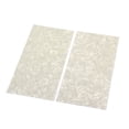 thumbnail image 2 of 2PCS/ Set Celluloid Guitar Head Veneer Shell DIY Inlays Markers Material For Guitar Fingerboard Fretboard Neck Shell Guitar Parts and Accessories, 2 of 8