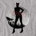 thumbnail image 2 of Arkham City Catwoman Convicted Women's T Shirt, Athletic Heather, 2X-Large, 2 of 6