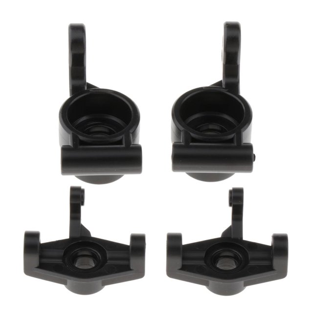 Piezas de Actualización de portador de buje y trasero de plástico Macarena para coche RC 1/14 WLtoys 144001