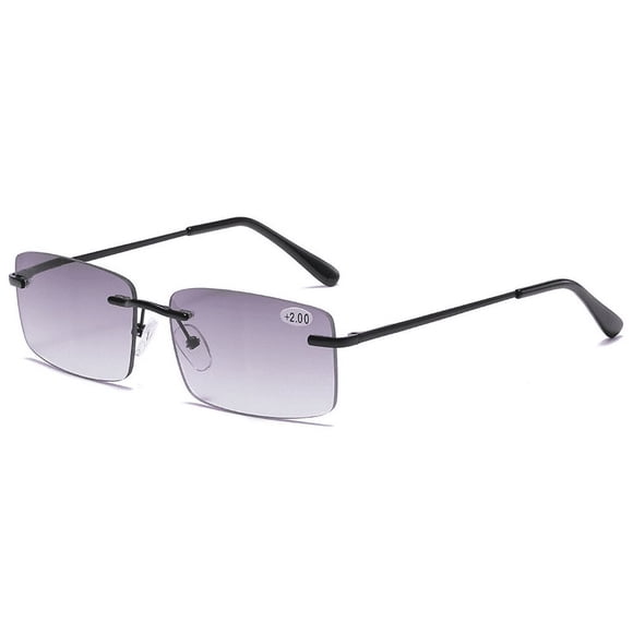 LOVEVER Full Lens Reading Glasses Spring Hinge Anti Blue Light UV400 Sunglasses Shades Tinted Glasses for Men Women Lightweight & Comfortable Anti Glare +1.00~4.00