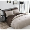 thumbnail image 6 of G3 Home 90049 Chestnut Reversible Bed in A Bag Comforter Set, White & Navy - King Size - 7 Piece, 6 of 10