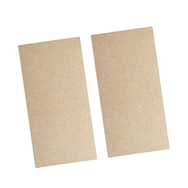 2 paneles de fieltro para tablón de anuncios, organizador de pared para fotos, imágenes, notas, pared con listones Camello 30x60cm