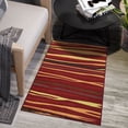 thumbnail image 2 of Hasoo 2' x 3' Area Rug Modern Abstract Branch Red Indoor Doormat, 2 of 5