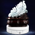 thumbnail image 4 of Visland Electric Rotating Table Auto-rotation Rechargeable 146mm Turntable Display Stand for Jewelry, 4 of 8