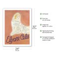 thumbnail image 2 of Elyane Célis - Belgium Singer & Actress - Vintage French Music Poster by Paul Colin 1941 - Bamboo Fine Art 290gsm Paper Print (Unframed) 24x32in, 2 of 4