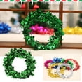 thumbnail image 1 of 7.5m Christmas Decorations Christmas Tree Decorations Christmas Christmas Wire Star Rattan Multicolor Garlands Decorations Christmas Door Birds Stained Glass Window Hanging Decorations for Christmas, 1 of 3