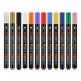 thumbnail image 1 of 12 Colors Acrylic Paint Pens Quick-drying Paint Markers Office School Supplies Graffiti Markers for DIY Crafts Making, 1 of 4
