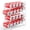 White, variant on Soda Can Dispenser Organizer Storage Rack, 2 Pack Stackable Beverage Soda Can Organizer Holder for Refrigerator, Cabinet, Pantry -Black