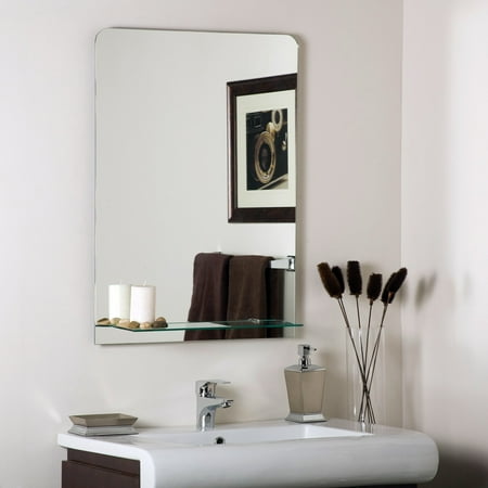 Columbus Frameless Wall Mirror