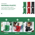 thumbnail image 5 of KAKOWELY 6 pares de minizapatos, botas de lluvia en miniatura, decoración de zapatos para casa pequeña, accesorios para casa pequeña, 5 of 5