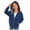 Navy, variant on Staki Girls Lightweight Zip-Up Hoodie for Kids Soft Casual Hooded Sweatshirt 4-15Y(Black,6-7 Years)