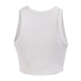 thumbnail image 2 of Playeras George para Mujer, Crop Healter Slim Blanco Talla M, 2 of 4