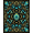 Black, Pattern 3, variant on ODIKA 4'x6' Machine Washable Non-Slip Area Rug, Barnyard Crochet Latch Canvas High Traffic Rug, Beige, 643147