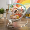 thumbnail image 4 of Bright Starts Disney Baby Winnie the Pooh Dots & Hunny Pots Baby Bouncer Vibrating Infant Seat, 4 of 18