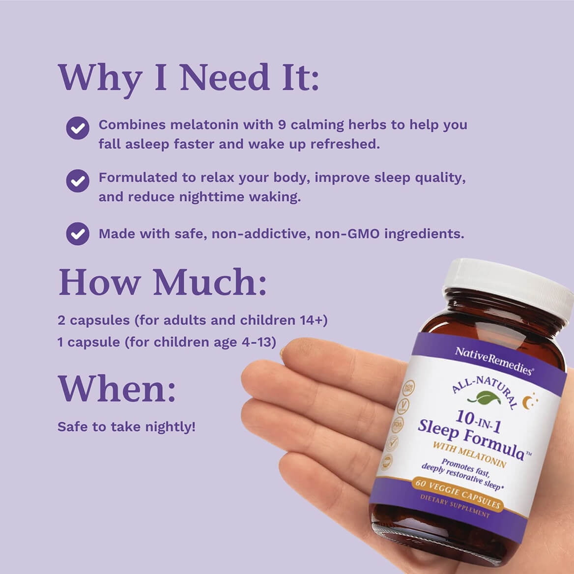 Native Remedies® Family Sleep Essentials ComboPack