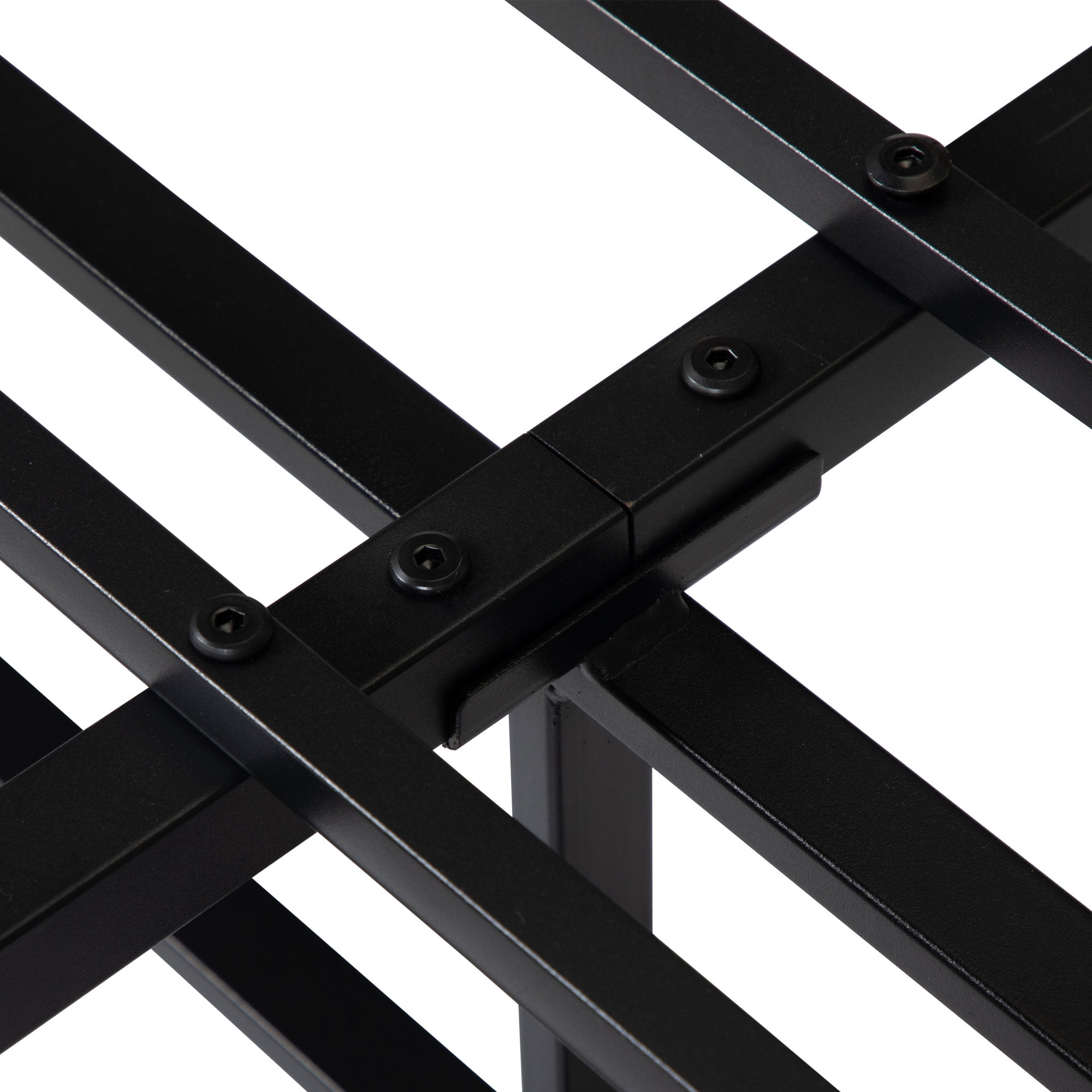 Lowestbest Modern Platform Bed Frame with Metal Slats Support, Queen Size Lowestbest Modern Platform Bed Frame with Metal Slats Support, Queen Size
