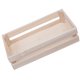 thumbnail image 4 of WORGEOUS Cesta de almacenamiento de madera Rectángulo de juguete pequeño Organizador de juguetes Canasta de almacenamiento simple para el hogar, 4 of 8