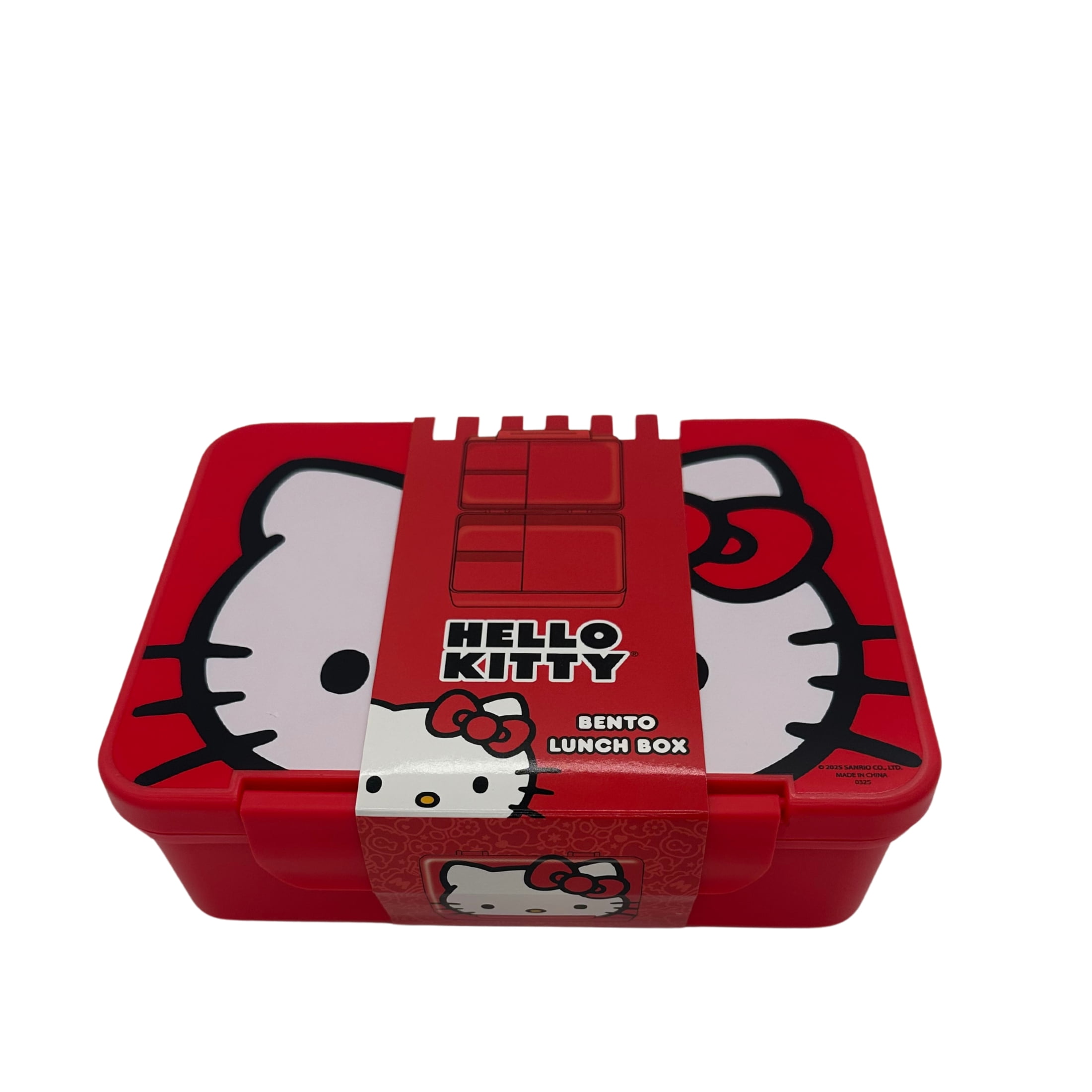 San Rio Hello Kitty Child's Reusable Silicone Bento Lunch Box