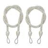 TIMIFIS Curtain Tiebacks 2PCS Ropes Tie Backs For Window Curtain Cord Buckle Tiebacks Tie Backs Curtain Ties ummer