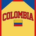 thumbnail image 4 of Womens Soccer Shirt Colombia Jersey Cropped Camisole Tank Tops Knit Tank Top In Feel Comfort Sleeveless Shirt Clean Sports Fan Casual Tops Tee L, 4 of 4
