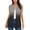 Black, variant on Women's Sleeveless Open Front Cardigan, Casual Spring Summer Vest with Pockets, Soft Stretchy Lounge Jacket, Lightweight Cover Up, Sizes S-3XL