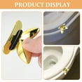 4 Pcs Butterfly Toilet Lid Lifter Toilet Supplies Hanger for Wall