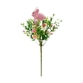 thumbnail image 3 of Arreglo floral con huevos de Pascua artificiales, manualidades DIY, decoración de Pascua decorativa Conejito rosa, 3 of 9