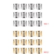 thumbnail image 2 of 12pcs Back Pattern Wedding Napkin Rings Table Decoration Hollow Family Gatherings Everyday Napkin Holder Out Family Gatherings Everyday Use Napkin Buckle Holder, 2 of 7