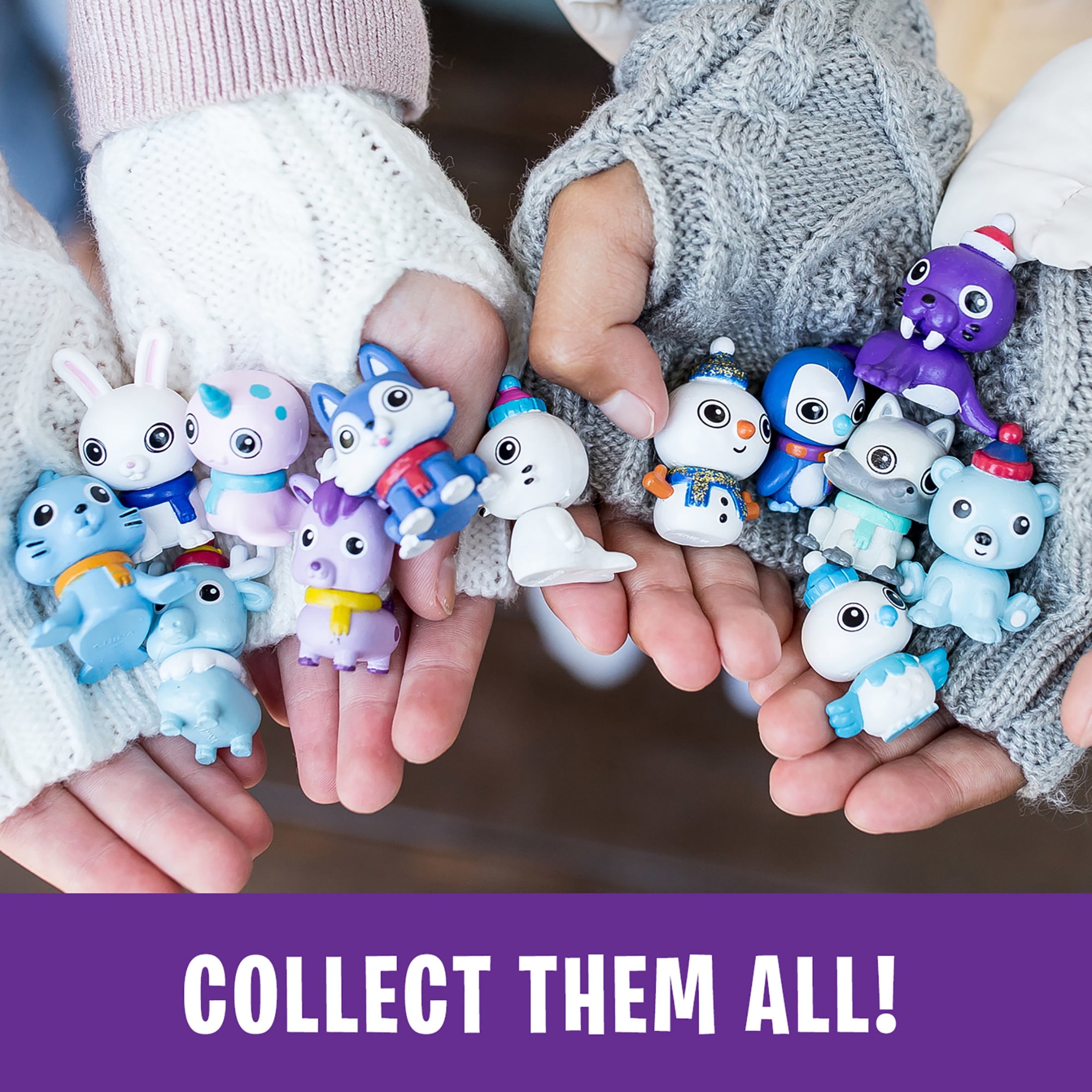Educational Insights Playfoam Pals Snowy Friends, Party Pack of 12