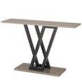 thumbnail image 4 of Demi Bonn 43" Console Table,dustrial Entryway Hallway Table for Hallway, Entrance, Living Room, Bedroom, Gray, 4 of 4