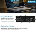 thumbnail image 6 of 7.7V 56.2Wh Laptop Battery for HP EliteBook X360 1030 G3 G4/1030 G3 45X96UT 3ZH01EA Series BMO4XL HSTNN-UB7L HSTNN-DB8L L02031-241 L02031-2C1 L02031-541 BM04056XL L02478-855 L02475-855, 6 of 10