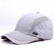 thumbnail image 2 of Gorra deportiva transpirable de secado rápido Gorra de hombre negra, 2 of 4