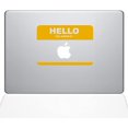thumbnail image 1 of The Decal Guru Nom MacBook Autocollant Vinyle Autocollant - 12" MacBook - Jaune (1135-MAC-12M-SY), 1 of 1