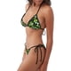 thumbnail image 2 of Balery Soccer1 Pijama Estampado Bikini de Dos Piezas para Mujer - Conjunto de Bikini Ajustable Sexy y Cómodo para Playa, 2 of 6