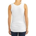 thumbnail image 2 of Oh! Mamma Maternity Women's Short Sleeve T-Shirt & Tank Top, 2 Pack (Womens & Women's Plus), 2 of 5