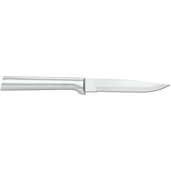 Rada Cutlery Serrated Steak Knife – Stainless Steel Blade With Aluminum Handle, 7-3/4 Inches