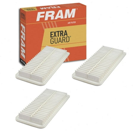 3 pc FRAM CA10257 Extra Guard Air Filters for 15239447 A2975C A45673 E-0777 PA-525 SA10784 WAF2975 Intake Inlet Manifold Fuel Delivery Filters