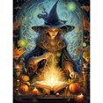 thumbnail image 1 of 5D DIY Kit Bruja Halloween Del 30x40cm, 1 of 9