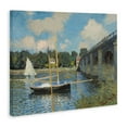 thumbnail image 4 of Stupell Industries Classic River with Boats Sailing Landscape & Nature Painting Wrapped Canvas Art Print Wall Art, 20 x 16, 4 of 8