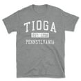 thumbnail image 1 of Tioga Pennsylvania Classic Established Men's Cotton T-Shirt, 1 of 1