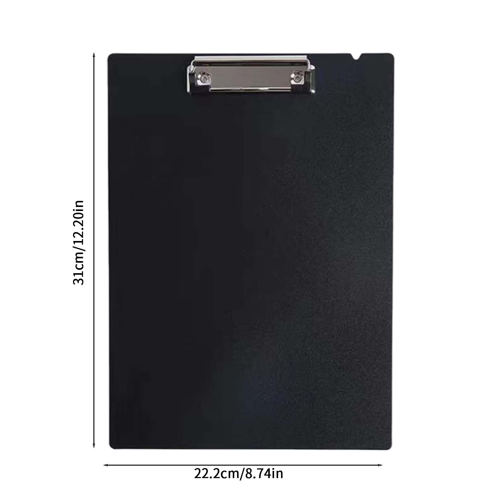 WNEXOPE Black Plastic Clipboards,Multipack - 12x9 Inch Clipboard Holds ...