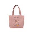 thumbnail image 1 of Bolsa de mano con estampado de oso de dibujos animados de pana para mujer de otoño de hombro con asa superior Sywqhk Para Estrenar, 1 of 8