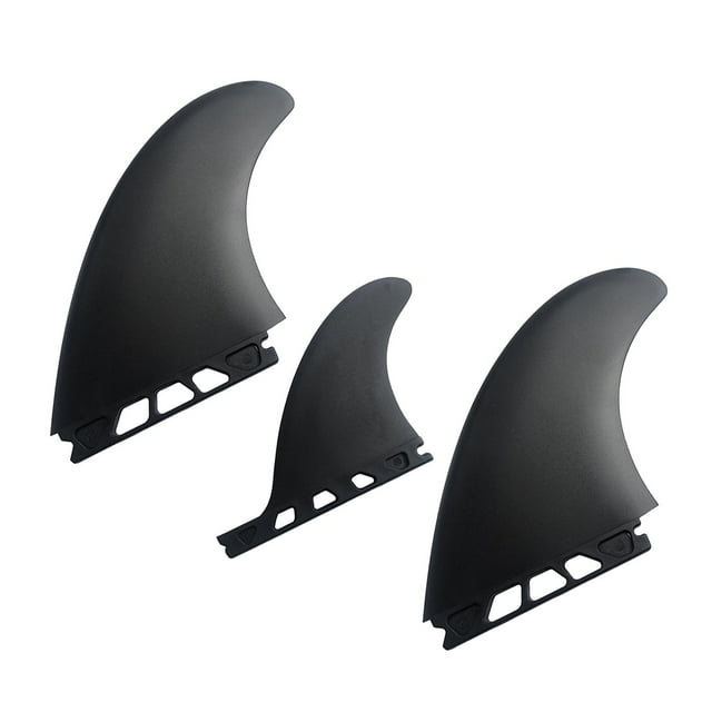 3 Piezas Universal Soft Top Surfing Fin Surfboard Fins Longboard Accesorio Sunnimix cola de tabla de surf